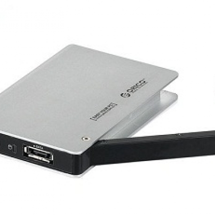 Hộp đựng ổ cứng 2,5 ing Sata Orico - HDD box 2,5 ing USB 3.0 và eSata Orico 2598SUS3