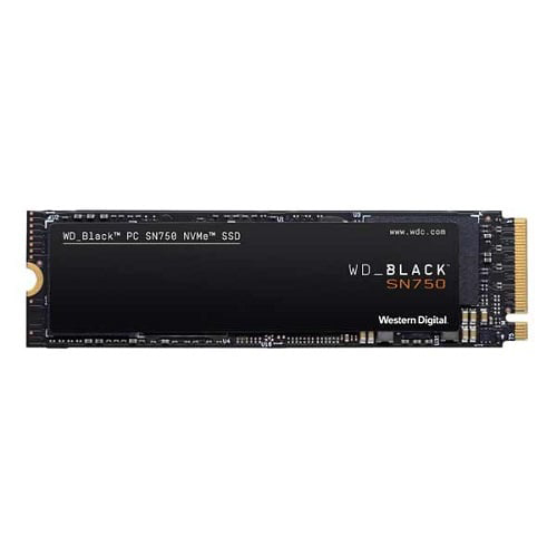 SSD WD BLACK SN750 1TB NVME PCIe Gen3 X