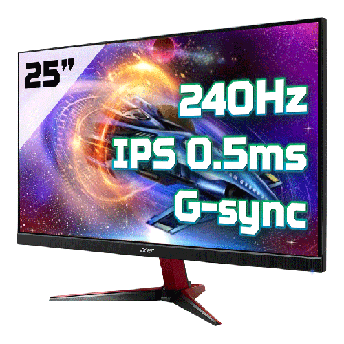 Màn hình Acer NITRO VG252QX 25 inch 240HZ IPS